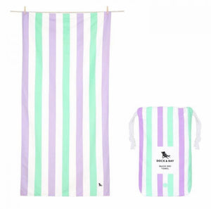 XL Dock and Bay Towel- Multi Stripes Collection(choose color from drop down menu)