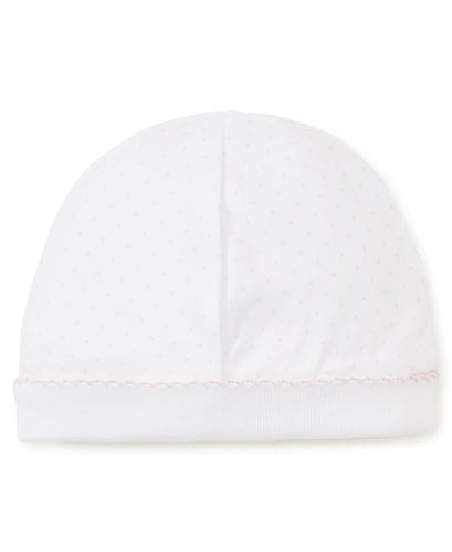 White/Pink New Kissy Dots Print Hat