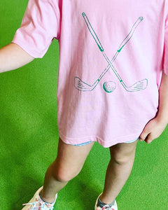 Light Pink Golf Club T-Shirt