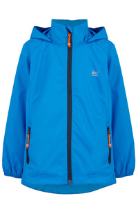 Ocean Blue Mini Packable Waterproof Jacket