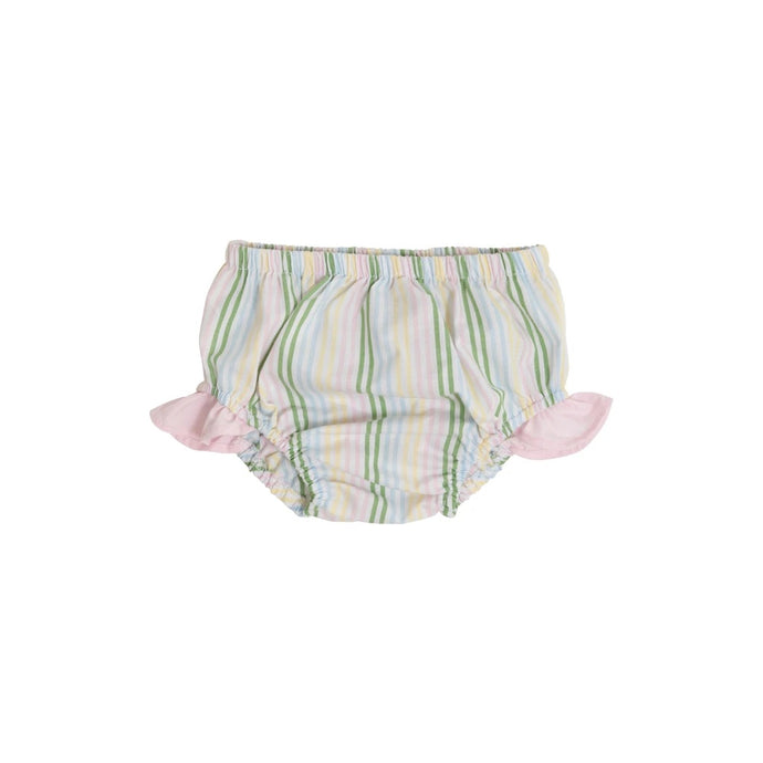 0/3m Byrde Bloomer, Rainbow Row Stripe