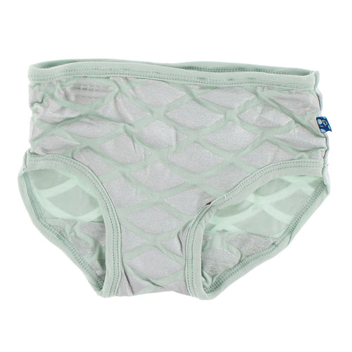 Iridescent Mermaid Scales Girls Underwear