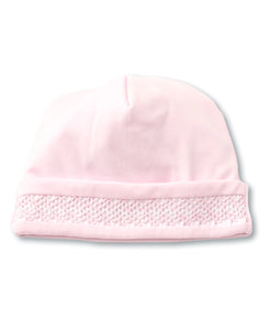 Charmed Hand Smocked Pink Hat