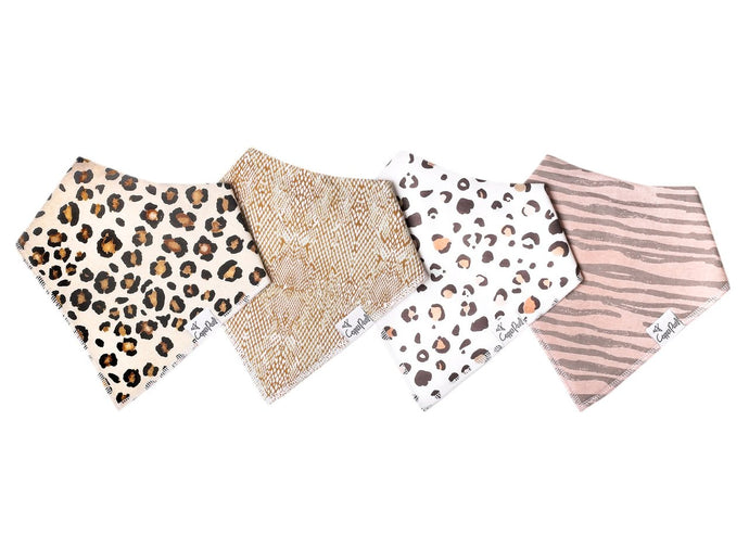 Zara Bandana Bib Set (4-Pack)