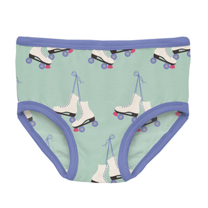 Pistachio Roller Skates Girls Underwear