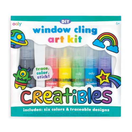 creatibles diy window cling art kit