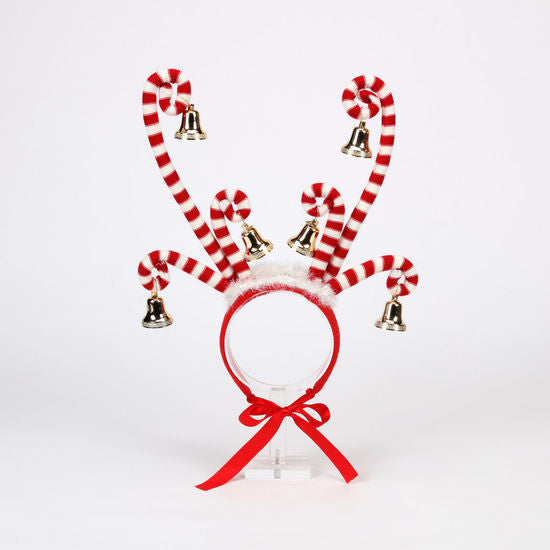 Red Reindeer Headband