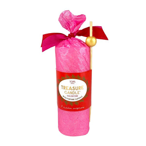 Beeswax Treasure Candle® Valentine 4"