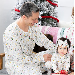 so silent night holiday modal mens pajama set