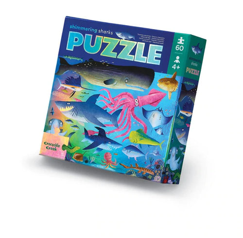 Foil Puzzle 60 pc - Shimmering Shark