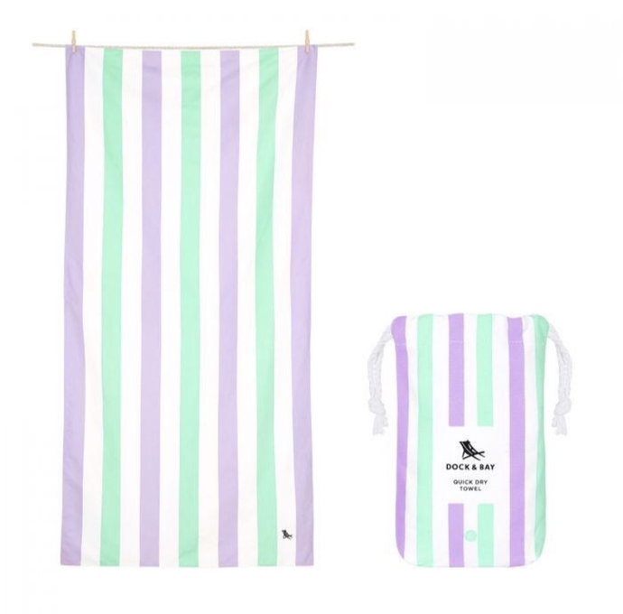 LARGE Dock and Bay Towel- Multi Stripes Collection(Choose color from drop down menu)