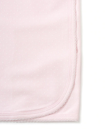 Pink/White New Kissy Dots Print Blanket