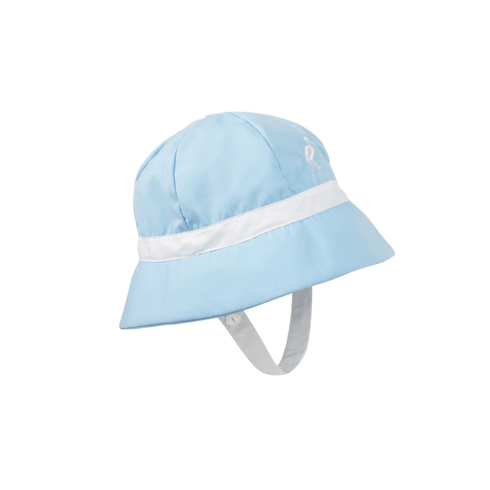 Henry's Boating Bucket Beale Street Blue With Worth Avenue White