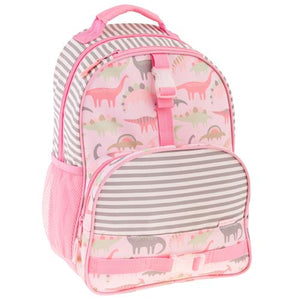 All Over Print Backpack, Pink Dino