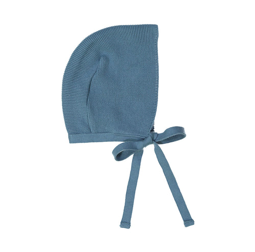Classic Knit Bonnet, French Blue