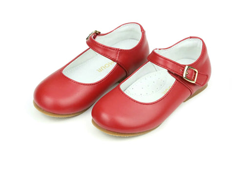Lamour Rebecca Special Occasion Flat, Red