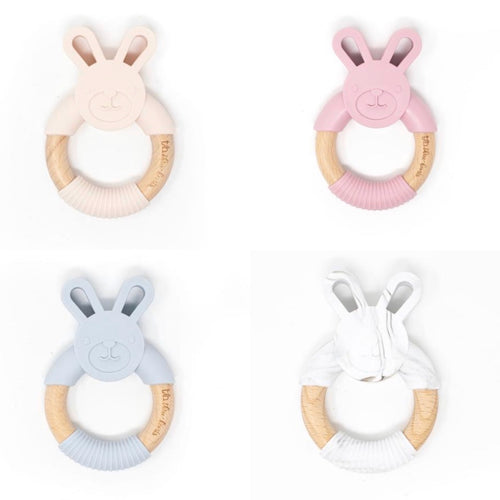 Bunny Teether (multiple colors)