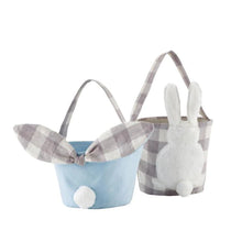 Easter Baskets, Gingham Blue