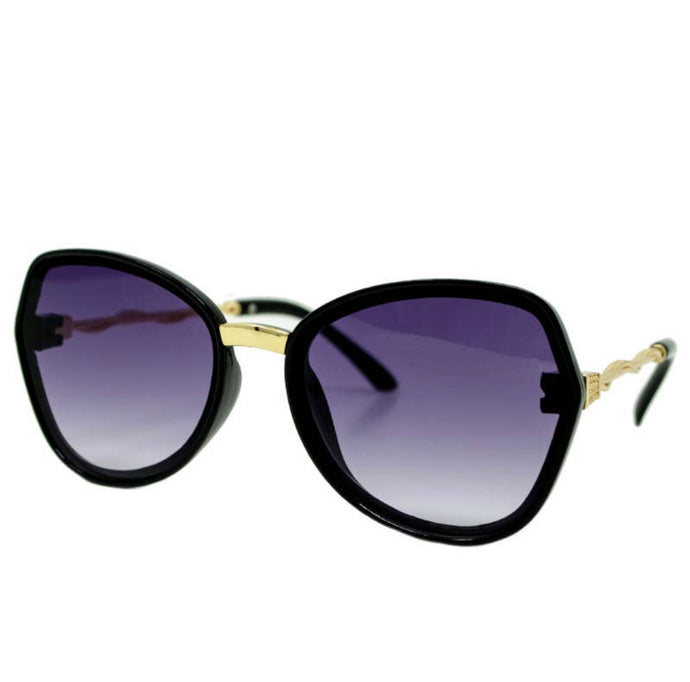 BLACK BUTTERFLY SUNSET SUNGLASSES