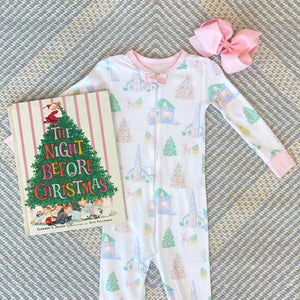 Noelle’s Night Nights Sleigh Bells and Pastels/Palm Beach Pink