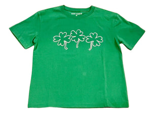 Short-Sleeve Green Shamrock T-Shirt