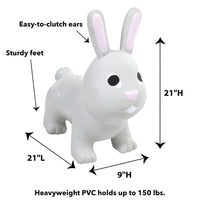 Bouncy Inflatable Bunny Jump-Along