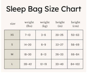 Sleep Bag in Porcelain 1.0