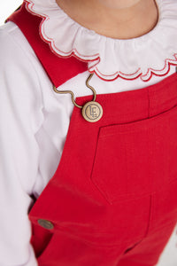 Essential Overall, Red Twill