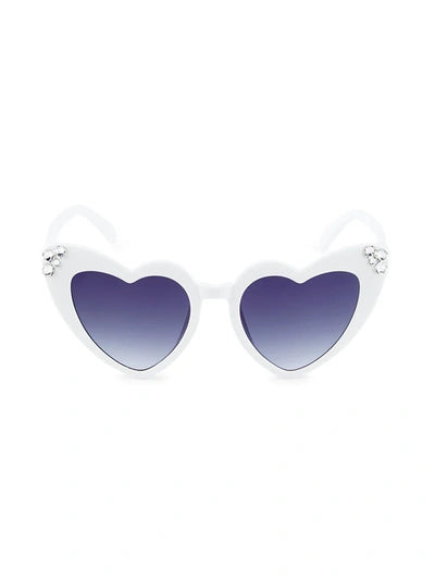 White Heart Sunglasses girls