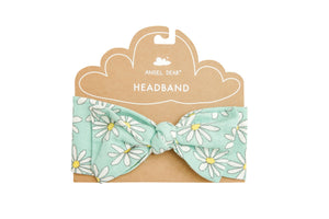 Flower Power Headband Mint