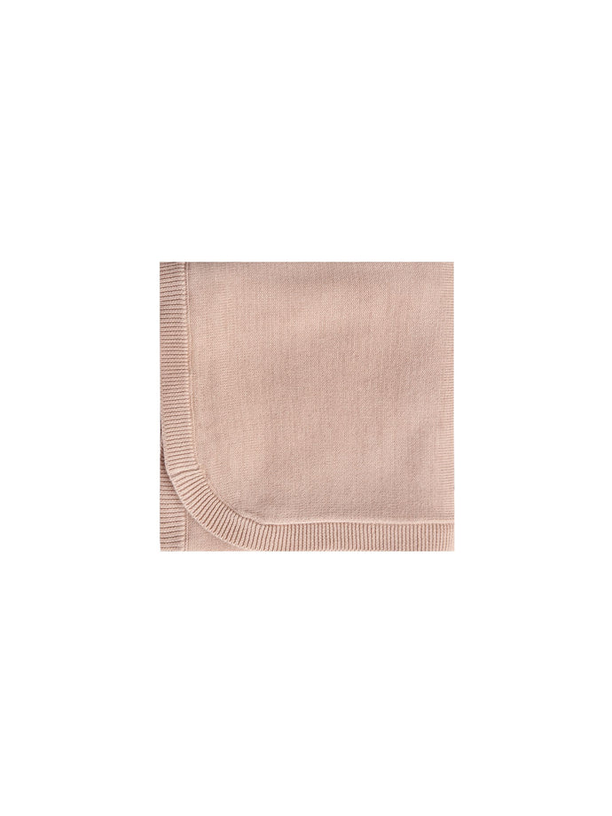 Knit Baby Blanket- Petal