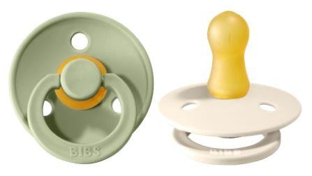 BIBS Pacifier 2 PK Sage / Ivory