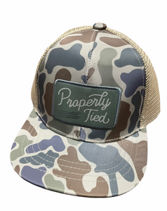 Adult Trucker Hat, Vintage Camo