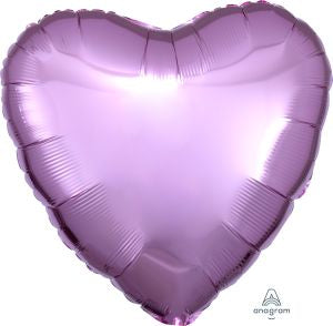 Heart balloon in Pearl Pastel Pink