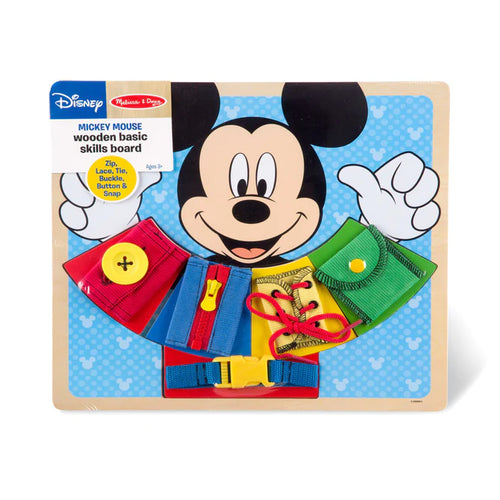 Disney Mickey Mouse Wooden Basic Skills Board