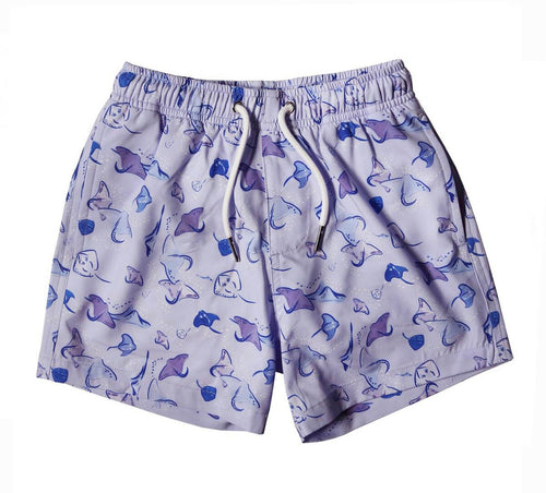 Manta Ray Swim Trunks