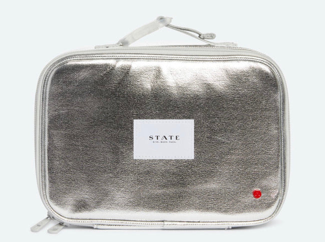 Silver Rodgers Lunch Box