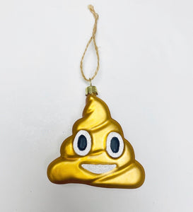 Poo Emoji ornament