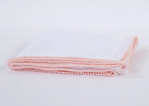 Cotton Muslin Swaddle Blanket, Pink