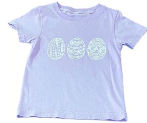 Light Purple Short Sleeve Egg T-Shirt