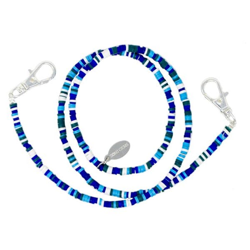 Kids Mask Chain- Blue Camo