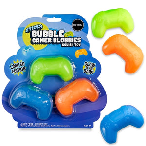 Sticky Bubble Gamer Blobbies Squish Toy