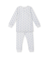 Blue Bunny Tails Grayson Pajama Set