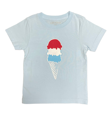 Light Blue Ice Cream T-Shirt