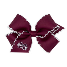 MS State Moonstitch Logo Bow