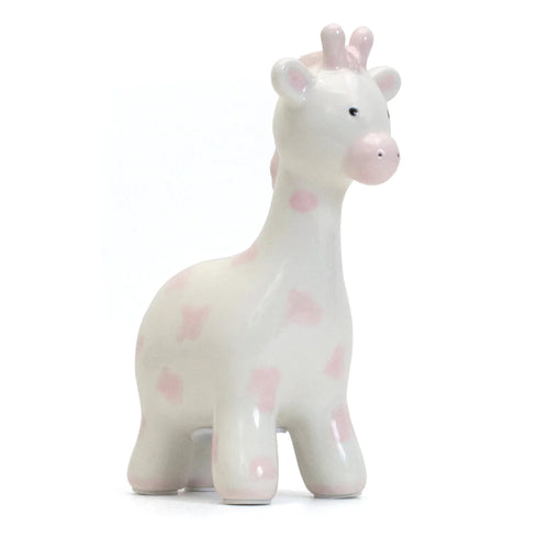 Pink Spotted Giraffe Bank