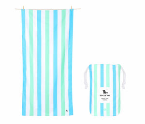 LARGE Dock and Bay Towel- Multi Stripes Collection(Choose color from drop down menu)