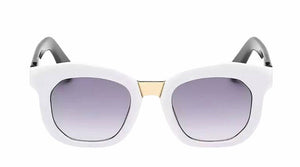 Cate - White Sunglasses