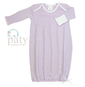 Paty Lap Shoulder Gown Lavender